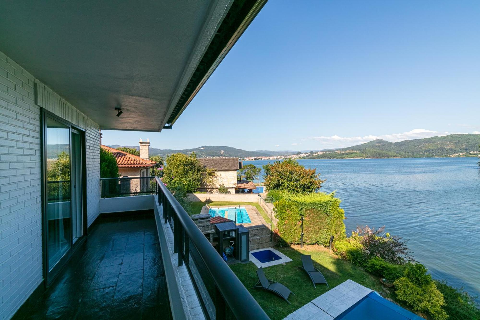 Espectacular Casa Vilaboa Pontevedra Esterno foto