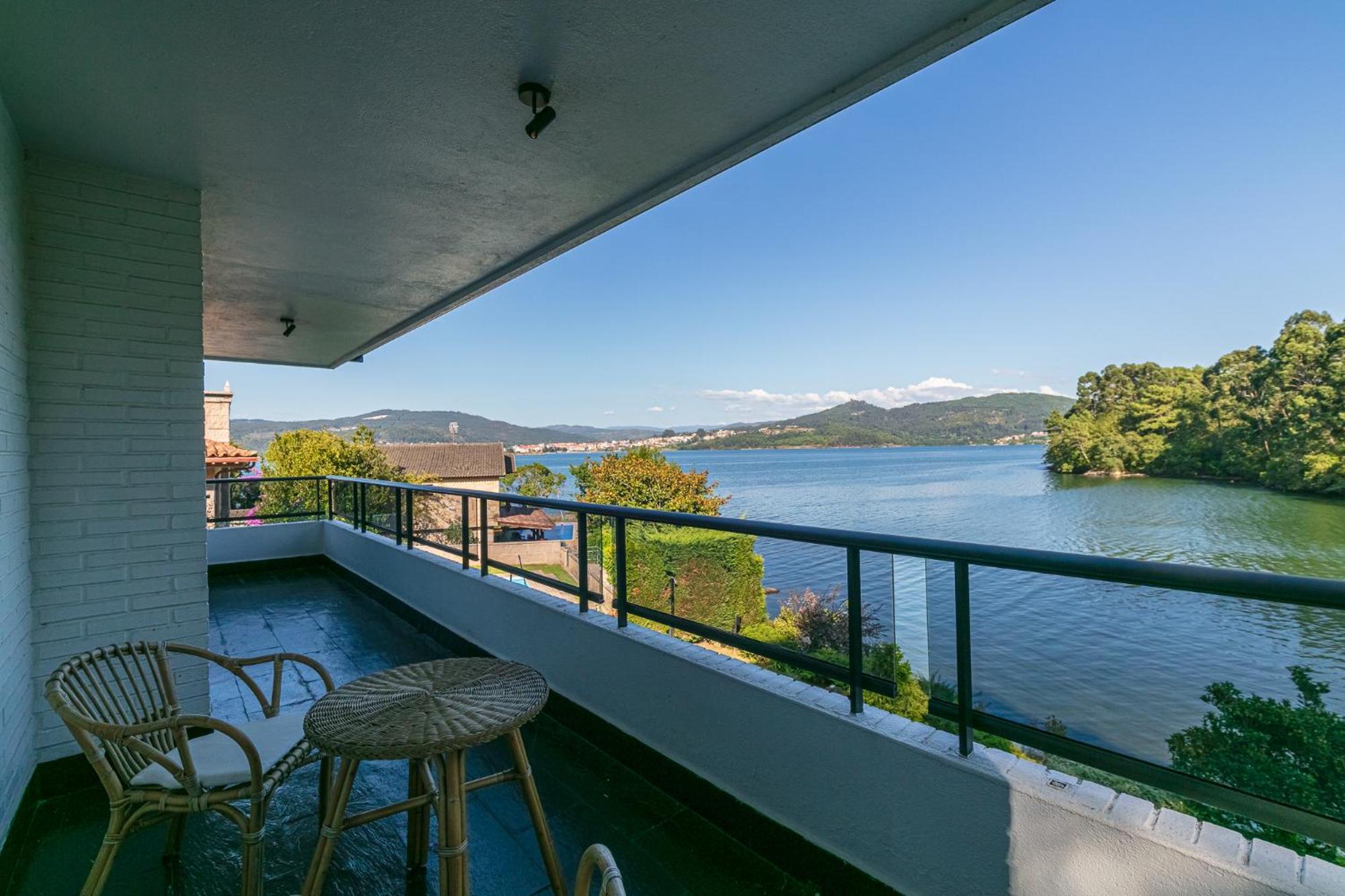 Espectacular Casa Vilaboa Pontevedra Esterno foto
