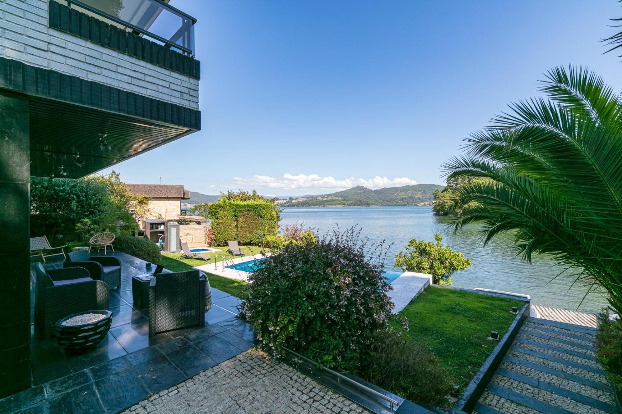 Espectacular Casa Vilaboa Pontevedra Esterno foto